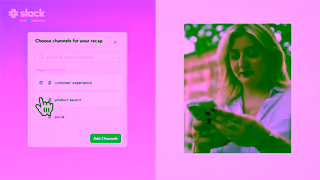 Slack.com Slack x Caraway AI Recap Get Started Ad Commercial Brand Imagery Photoshoot 1