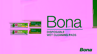 Bona Bona Disposable Wet Cleaning Pads Ad Commercial Brand Imagery Photoshoot 0