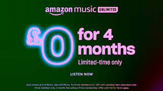 Amazon Music Prime Big Deal Days 24 Android 4 months UK Landscape Amazon Music Ad Commercial Brand Imagery Photoshoot 0