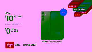 Virgin Plus 24 Q4 PRG VID VM SAM4 BlackFriday Samsung 10 Offer V1 NAT EN 16x9 DCOE Ad Commercial Brand Imagery Photoshoot 2