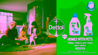 Dettol Dettol Homes with Pets Helps remove pet mess odour Ad Commercial Brand Imagery Photoshoot 1