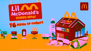 McDonalds Take a little piece of Maccas home with the NEW Lil McDonalds Happy Meal Ad Commercial Brand Imagery Photoshoot 2