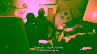 Paycom Unnecessary Action Hero Episode 6 Professional Help Ad Commercial Brand Imagery Photoshoot 1