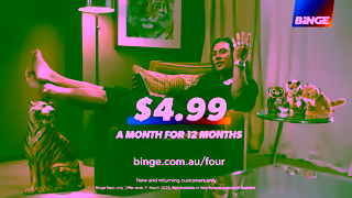 Binge Come For the Latest Stay For the Greatest Retail 10 BINGE Ad Commercial Brand Imagery Photoshoot 1