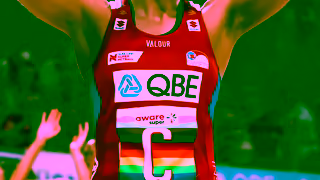 QBE Front and Centre QBE x NSW Swifts Ad Commercial Brand Imagery Photoshoot 1