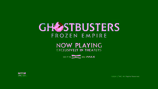 Ghostbusters GHOSTBUSTERS FROZEN EMPIRE IN THE NIGHT SHORT WIDE 06 Now Playing Ad Commercial Brand Imagery Photoshoot 2