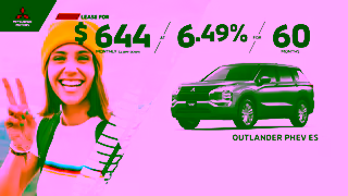 Mitsubishi Mitsubishi Motors Canada Outlander PHEV AprJun 2024 offers 16x9 15s EN ROC Ad Commercial Brand Imagery Photoshoot 1