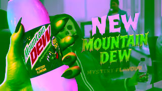 Mountain Dew NEW Voo Dew Mystery Flavour Ad Commercial Brand Imagery Photoshoot 2