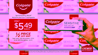 Chemist Warehouse Healthy Break Colgate Sensitive ProRelief Multi Protection Ad Commercial Brand Imagery Photoshoot 1