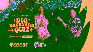 SBS Network Australia Big Backyard Quiz 15 Promo Dated Ad Commercial Brand Imagery Photoshoot 2