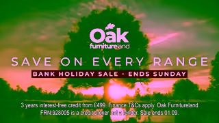 Oak Furnitureland OFL AUG BH Whole Home 10s IFC Ends Sunday 16x9 Ad Commercial Brand Imagery Photoshoot 2