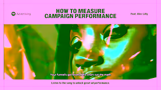 Spotify Ads Tunetorials Learn How to Drive ROI with Spotify Advertising 30 second horizontal Ad Commercial Brand Imagery Photoshoot 0