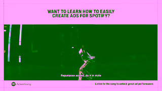 Spotify Ads Tunetorials How To Create Ads Easily for Spotify 15 sec horizontal Ad Commercial Brand Imagery Photoshoot 1