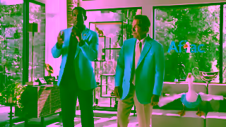 Aflac Coach Prime Coach Saban Walk Into an Office Takeover Aflac College Football 2023 Ad Commercial Brand Imagery Photoshoot 0