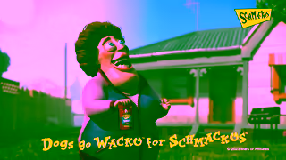 SCHMACKOS Dogs go WACKO for SCHMACKOS Jumping Ad Commercial Brand Imagery Photoshoot 2