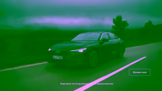 Audi The Audi A6 Saloon Ad Commercial Brand Imagery Photoshoot 1