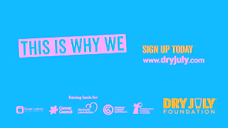 DRY JULY Foundation This is why we Dry July 2024 Ad Commercial Brand Imagery Photoshoot 2