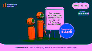 Interactive Investor ii SIPP March 100 to 3000 Cashback 16x9 Ad Commercial Brand Imagery Photoshoot 1