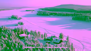 Eurail IR UK EN Display THINK All Video 16x9 NorthernLights2024 Ad Commercial Brand Imagery Photoshoot 1