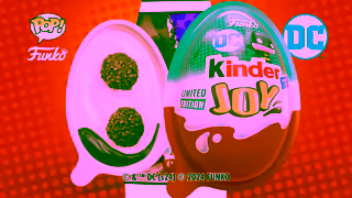 Kinder Kinder Joy with Treat New DC Funko Pop toys Ad Commercial Brand Imagery Photoshoot 0