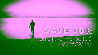 Deboer Swim Save 30 on all thermal wetsuits and accessories until Oct 31st Ad Commercial Brand Imagery Photoshoot 0