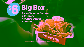 Popeyes Big Box ha vuelto Ad Commercial Brand Imagery Photoshoot 1