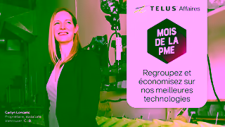 TELUS 2024 Small Business Month Owner TELUS Affaires Ad Commercial Brand Imagery Photoshoot 0