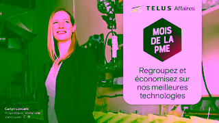 TELUS 2024 Small Business Month Owner TELUS Affaires Ad Commercial Brand Imagery Photoshoot 1