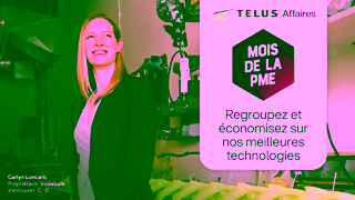 TELUS 2024 Small Business Month Owner TELUS Affaires Ad Commercial Brand Imagery Photoshoot 2