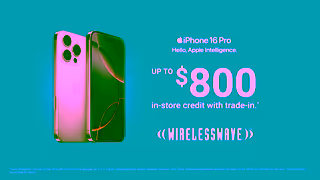 WIRELESSWAVE iPhone 16 Pro Available Now Ad Commercial Brand Imagery Photoshoot 1