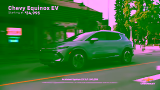 Chevrolet Equinox EV Dont Change Chevrolet Ad Commercial Brand Imagery Photoshoot 0