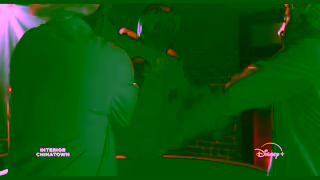 Disney Interior Chinatown Now Streaming Only On Disney Ad Commercial Brand Imagery Photoshoot 1