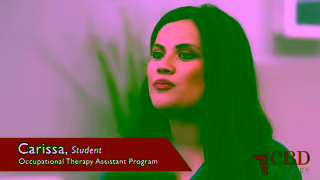 CBD College Occupational Therapy Assistant CBD College Student Testimonial Los Angeles CA Ad Commercial Brand Imagery Photoshoot 0