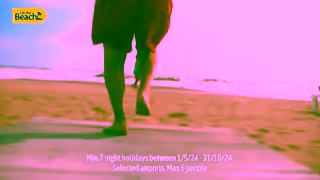 On the Beach Holidays You Booking Genius FREE Airport Lounge Access is here Ad Commercial Brand Imagery Photoshoot 0