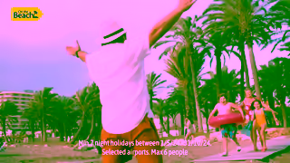 On the Beach Holidays You Booking Genius FREE Airport Lounge Access is here Ad Commercial Brand Imagery Photoshoot 1