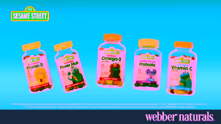 Webber Naturals Webber Naturals Sesame Street Vitamins NEW Chewables TV Commercial 2025 Ad Commercial Brand Imagery Photoshoot 0