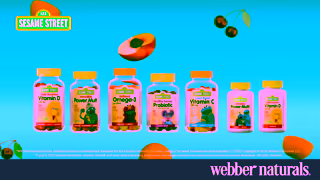 Webber Naturals Webber Naturals Sesame Street Vitamins NEW Chewables TV Commercial 2025 Ad Commercial Brand Imagery Photoshoot 2