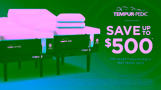 Tempur-Pedic 2024 Tempur Black Friday ESB Relaxation promo 15 optimized Ad Commercial Brand Imagery Photoshoot 2