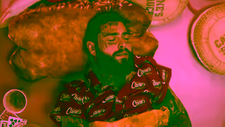 Raising Cane's Post Malone x Raising Canes Ad Commercial Brand Imagery Photoshoot 1