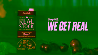 Campbell's Campbells Masterbrand We Get Real 6s Real Stock Beef Ad Commercial Brand Imagery Photoshoot 2