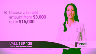 Real Insurance Real Funeral Cover Helping Hand TV Ad 2024 Ad Commercial Brand Imagery Photoshoot 1