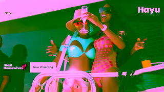 Hayu Real Housewives of Miami S7 Now Streaming Ad Commercial Brand Imagery Photoshoot 1