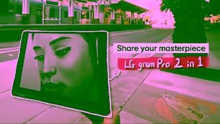LG Electronics LG gram Pro 2in1 ProHack How to steal hearts LG Ad Commercial Brand Imagery Photoshoot 2