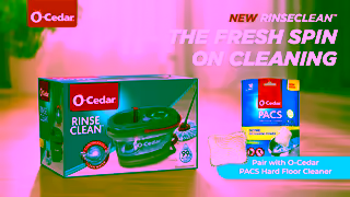O-Cedar The OCedar RinseClean spin mop Ad Commercial Brand Imagery Photoshoot 2