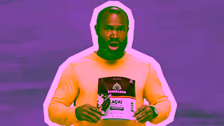 SAMBAZON SAMBAZON Aa Superfood for Superhumans Dom Barry Ad Commercial Brand Imagery Photoshoot 0