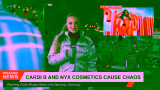 L'Oreal Cardi B x NYX Cosmetics 2024 Commercial Uncut Version Ad Commercial Brand Imagery Photoshoot 1