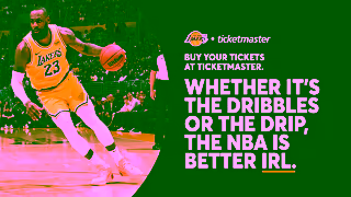 Ticketmaster Get Lakers Tickets at Ticketmaster Ad Commercial Brand Imagery Photoshoot 1