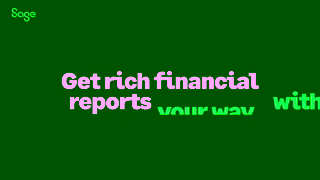 Sage Financial dashboard reporting software that turns data into insight Ad Commercial Brand Imagery Photoshoot 0