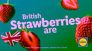 Lidl A Juicy Price Cut on British Strawberries Ad Commercial Brand Imagery Photoshoot 0