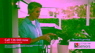 AU Seniors Seniors Home and Contents Insurance Lifes Booming Covered TV Ad Ad Commercial Brand Imagery Photoshoot 0